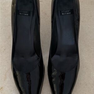 Stuart Weitzman Black Patent Heels